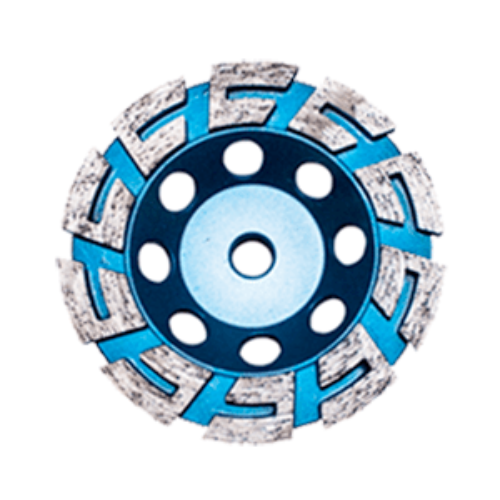 C Shape Diamond Cup Wheel-5 Inches Unthreaded