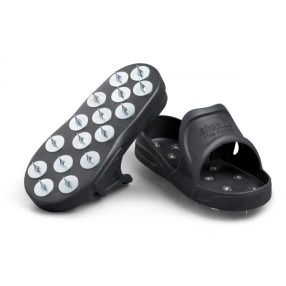 Tools - Shoe-in Pro Finish XL Spike Shoes - Size 11+ No more frustration with straps, buckles, and adjustments. Just step right in to Shoe-In Spikes and get to work. Immediately after putting Shoe-In Spikes on your feet, you'll notice you have increased stability and added flexibility when you do need to bend over or kneel down.